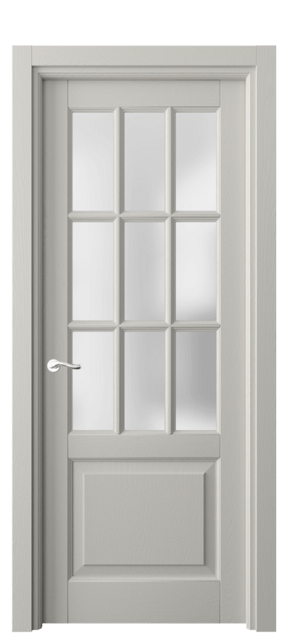 Межкомнатная дверь Лигнум 0748 Дуб тёплый серый Сатинированное стекло Цена 227430 сом | Volhovec