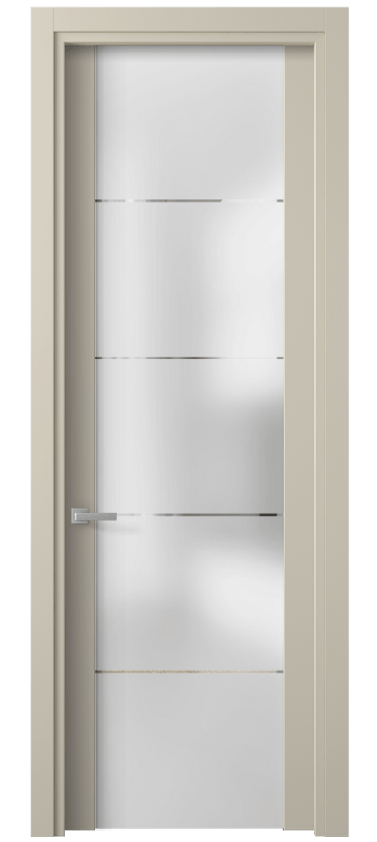Дверь межкомнатная Planum 4114 ПЭТ светло-бежевый Сатинированное стекло с гравировкой «КВАДРО», триплекс Гладкий наличник ПЭСБ Цена 44030 сом Наличники уже входят в базовый комплект. Фабрика дверей Волховец 8 (800) 551 43 19 Межкомнатная дверь Planum 4114 ПЭТ светло-бежевый Сатинированное стекло с гравировкой «КВАДРО», триплекс Цена 44030 сом | Volhovec