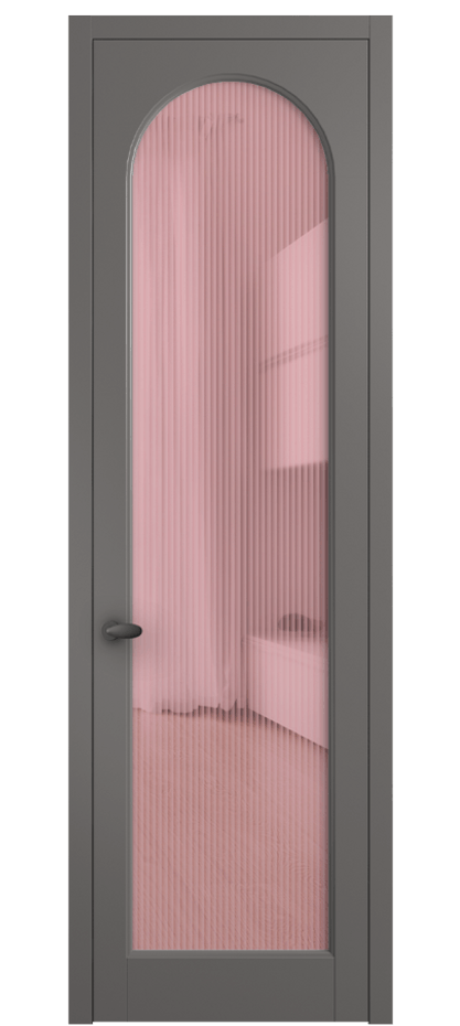 Дверь межкомнатная Палаццо 6804 Матовый классический серый Рифлёное розовое стекло "Moru", триплекс 0536 МКЛС Цена 152920 сом Наличники уже входят в базовый комплект. Фабрика дверей Волховец 8 (800) 551 43 19 Межкомнатная дверь Палаццо 6804 Матовый классический серый Рифлёное розовое стекло "Moru", триплекс Цена 152920 сом | Volhovec