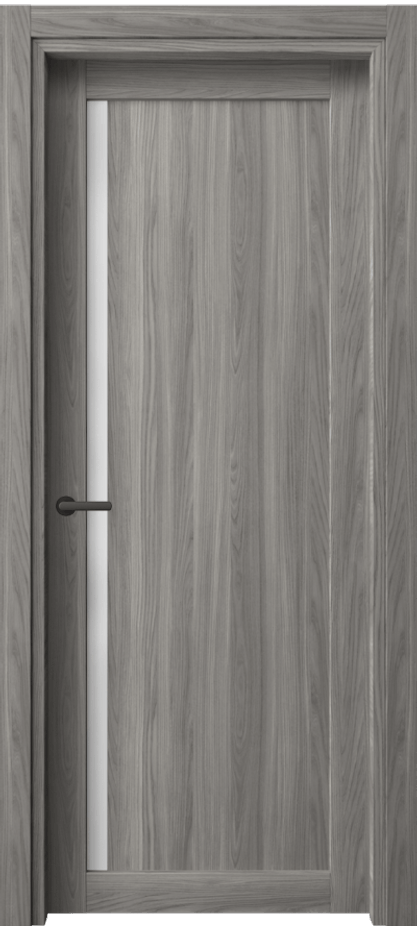 Межкомнатная дверь Нео 2110 Имбирный ясень Сатинированное стекло Цена 41900 сом | Volhovec