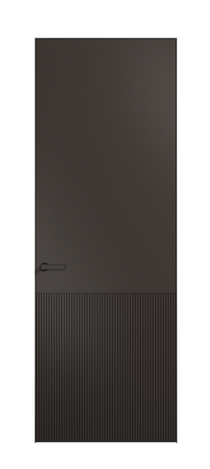Межкомнатная дверь Вельвет АКП 8204 Матовый антрацит. Цена 70469  | Volhovec