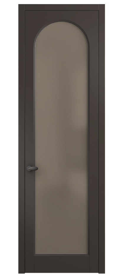 Межкомнатная дверь Палаццо 6804 Матовый антрацит Сатинированное бронзовое стекло, триплекс Цена 141270 сом | Volhovec