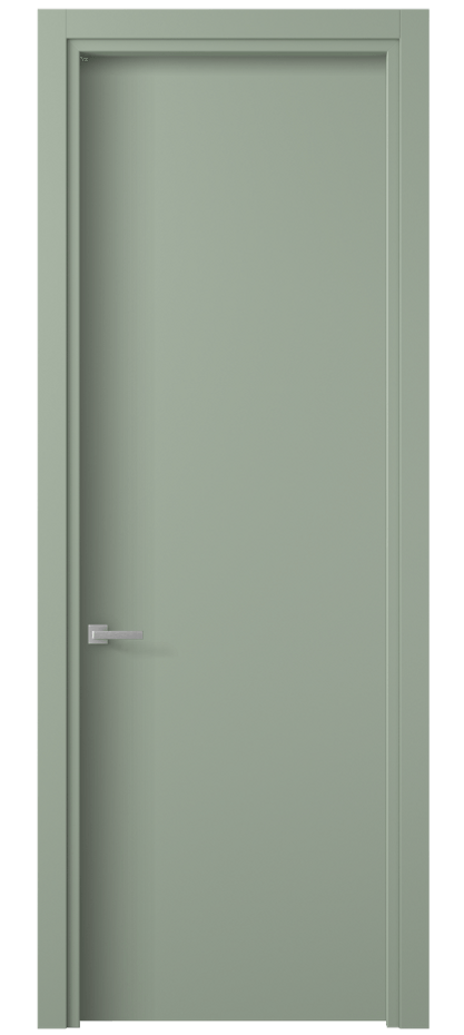 Межкомнатная дверь Planum 0010 ПЭТ светло-оливковый  Цена 31800 сом | Volhovec