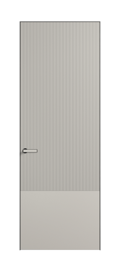 Межкомнатная дверь Velvet АКП 8203 Матовый облачно-серый. Цена 77680.4  | Volhovec