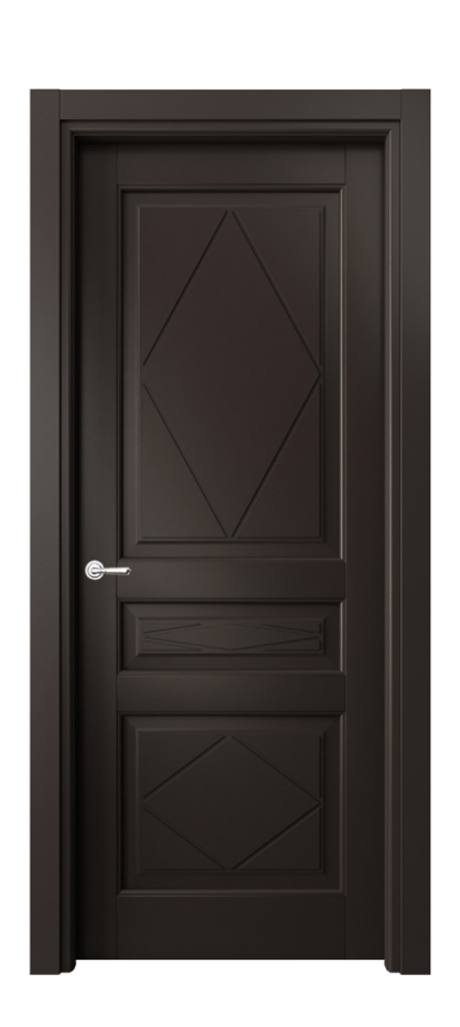 Межкомнатная дверь Тоскана Ромбо 6345 Матовый антрацит  Цена 152730 сом | Volhovec