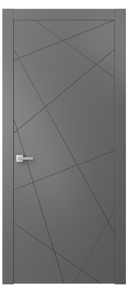 Межкомнатная дверь Линия АКП 8048 Матовый классический серый  Цена 92160 сом | Volhovec