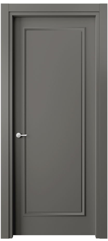 Межкомнатная дверь Paris 8101 Матовый классический серый  Цена 48559 ₽| Volhovec