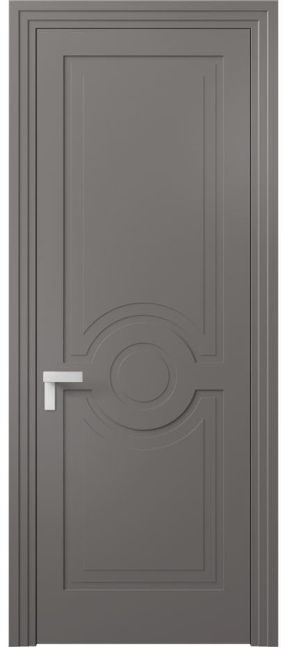 Межкомнатная дверь Rocca АКП 8361 Матовый классический серый  Цена 93770 сом | Volhovec