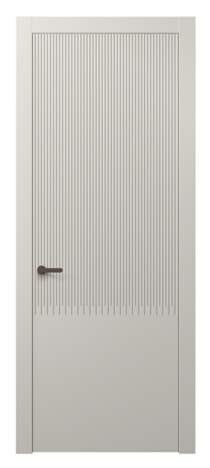 Межкомнатная дверь Дюна АКП 8627 Матовый облачно-серый  Цена 77890 сом | Volhovec