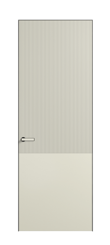 Межкомнатная дверь Вельвет 8205 Матовый молочно-белый. Цена 80400  | Volhovec