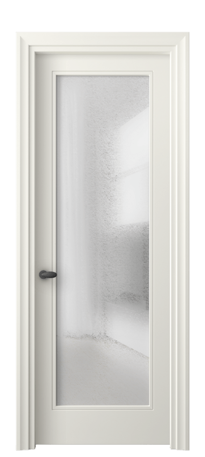 Межкомнатная дверь Esse 8502 Матовый жемчужный Фактурное стекло "Лёд", триплекс, 8 мм Цена 104980 сом | Volhovec