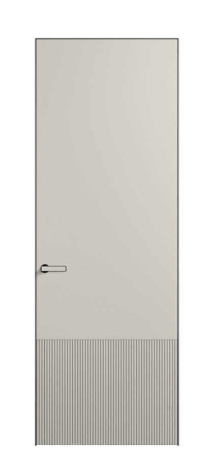 Дверь межкомнатная Velvet АКП 8202 Матовый облачно-серый. Скрытый короб Черный Цена 97100 . Фабрика дверей Волховец 8 (800) 551 43 19 Межкомнатная дверь Velvet АКП 8202 Матовый облачно-серый. Цена 97100 | Volhovec