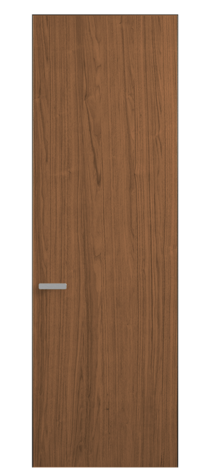 Дверь межкомнатная Rift АКП 0010 Орех умбра матовый рифт  Скрытый короб Черный Цена 115880 сом Наличники уже входят в базовый комплект. Фабрика дверей Волховец 8 (800) 551 43 19 Межкомнатная дверь Rift АКП 0010 Орех умбра матовый рифт  Цена 115880 сом | Volhovec