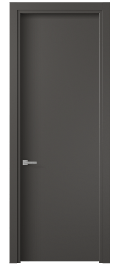 Межкомнатная дверь Planum 0010 ПЭТ графитовый  Цена 37270 сом | Volhovec