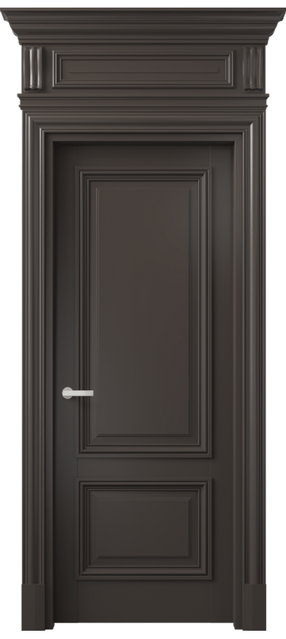 Межкомнатная дверь Антик 7303 Матовый антрацит  Цена 242290 сом | Volhovec