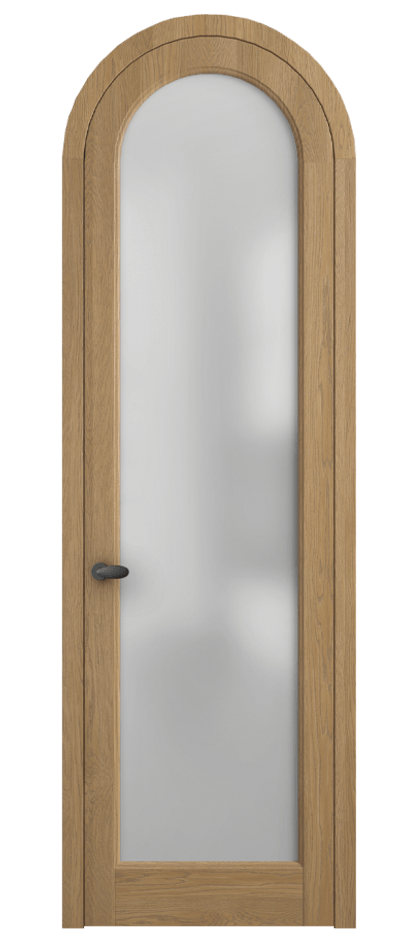 Межкомнатная дверь Палаццо 6814 Дуб пшеничный матовый Сатинированное стекло Цена 300440 сом | Volhovec