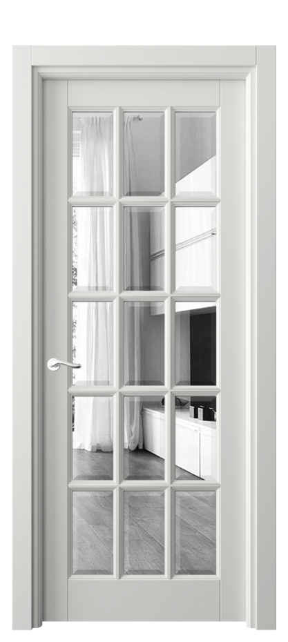 Дверь межкомнатная Лигнум 0708 Матовый светло-серый Двустороннее зеркало с фацетом, триплекс Гладкий наличник МССР Цена 840300 AMD Наличники уже входят в базовый комплект. Фабрика дверей Волховец 8 (800) 551 43 19 Межкомнатная дверь Лигнум 0708 Матовый светло-серый Двустороннее зеркало с фацетом, триплекс Цена 840300 AMD | Volhovec