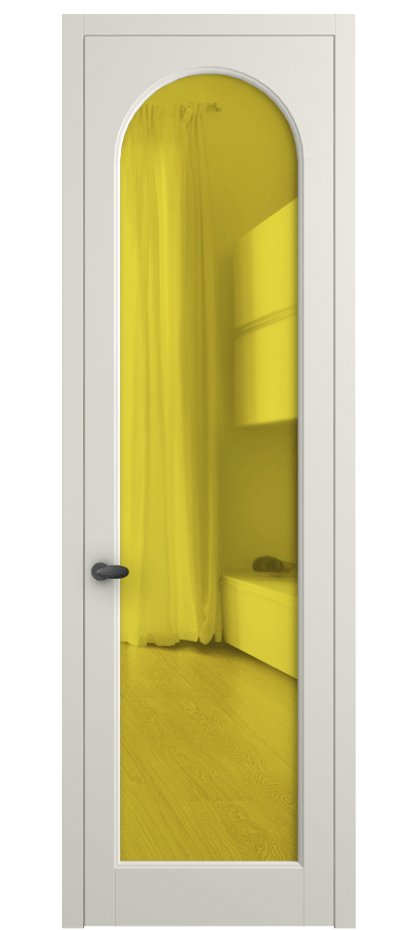 Дверь межкомнатная Палаццо 6804 Матовый жемчужный Прозрачное жёлтое стекло, триплекс 0536 МЖМ Цена 141270 сом Наличники уже входят в базовый комплект. Фабрика дверей Волховец 8 (800) 551 43 19 Межкомнатная дверь Палаццо 6804 Матовый жемчужный Прозрачное жёлтое стекло, триплекс Цена 141270 сом | Volhovec