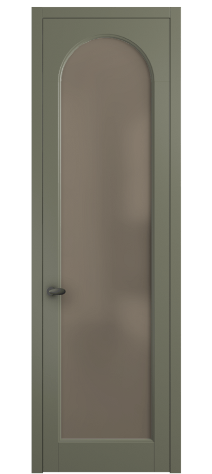 Дверь межкомнатная Палаццо 6804 Матовый оливковый тёмный Сатинированное бронзовое стекло, триплекс 0536 МОТ Цена 141270 сом Наличники уже входят в базовый комплект. Фабрика дверей Волховец 8 (800) 551 43 19 Межкомнатная дверь Палаццо 6804 Матовый оливковый тёмный Сатинированное бронзовое стекло, триплекс Цена 141270 сом | Volhovec