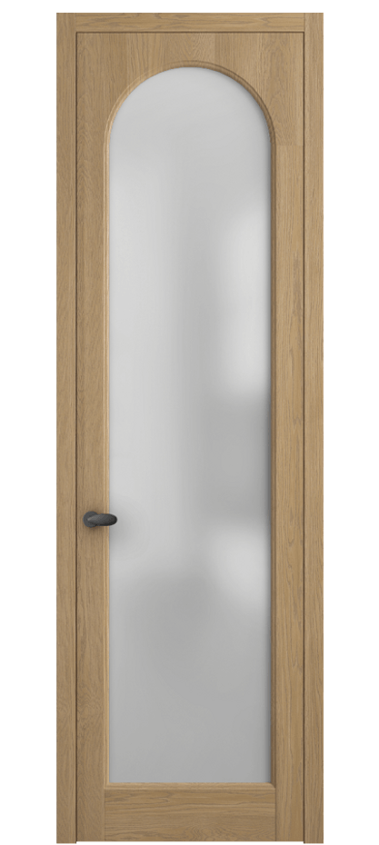 Межкомнатная дверь Палаццо 6804 Дуб соломенный матовый Сатинированное стекло Цена 215820 сом | Volhovec
