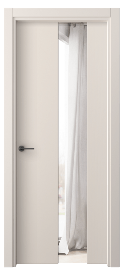 Межкомнатная дверь Фридом 4226 ПЭТ пудровый бежевый Двустороннее зеркало, триплекс Цена 50520 сом | Volhovec