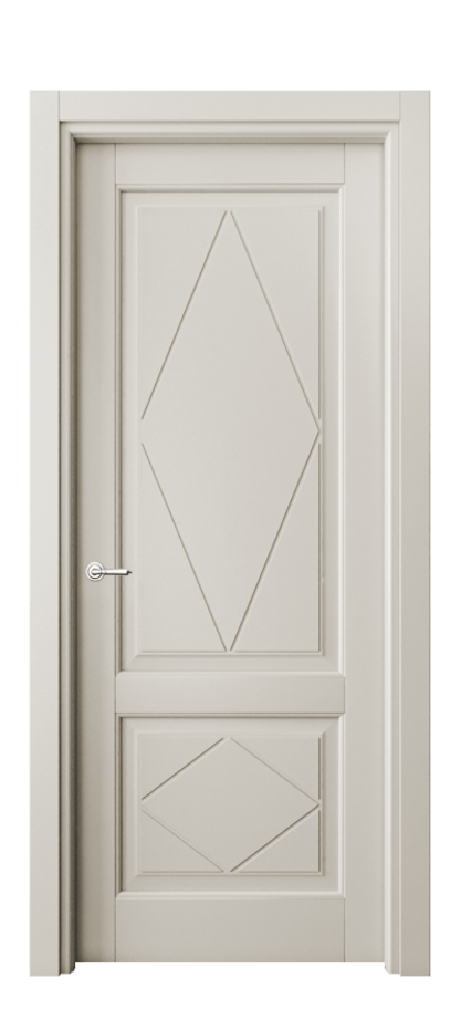 Межкомнатная дверь Тоскана Ромбо 6343 Матовый облачно-серый  Цена 146181 сом | Volhovec