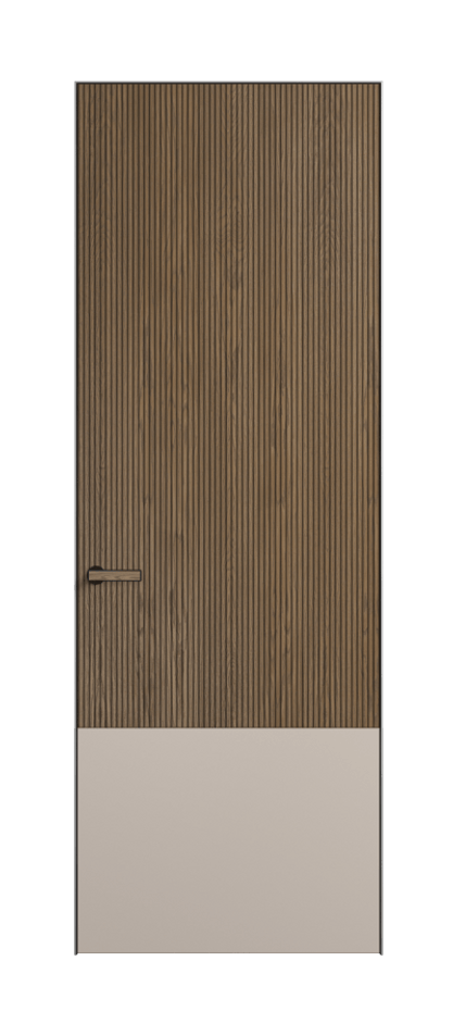 Межкомнатная дверь Velvet 8203 Дуб джутовый матовый - Матовый светло-бежевый. Цена 179280  | Volhovec
