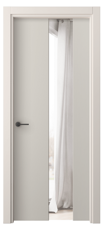 Межкомнатная дверь Freedom 4226 ПЭТ светло-серый Двустороннее зеркало, триплекс Цена 58970 сом | Volhovec