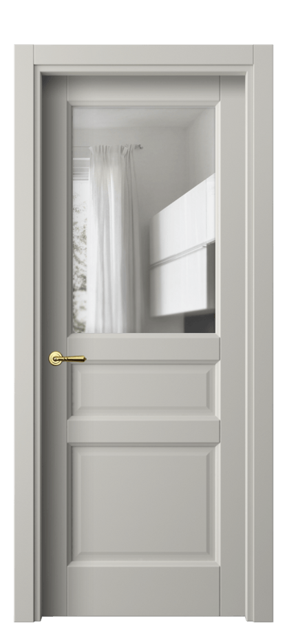 Дверь межкомнатная Галант 1432 Матовый тёплый серый Прозрачное стекло Гладкий наличник МТСР Цена 63010 сом Наличники уже входят в базовый комплект. Фабрика дверей Волховец 8 (800) 551 43 19 Межкомнатная дверь Галант 1432 Матовый тёплый серый Прозрачное стекло Цена 63010 сом | Volhovec