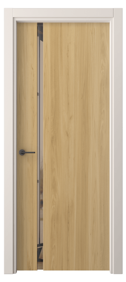 Межкомнатная дверь Фридом 4222 Солнечный вяз Двустороннее бронзовое зеркало, триплекс Цена 53200 сом | Volhovec