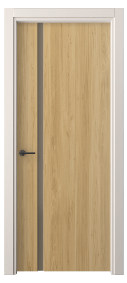 Межкомнатная дверь Freedom 4222 Солнечный вяз Сатинированное бронзовое стекло, триплекс Цена 32639 ₽ | Volhovec