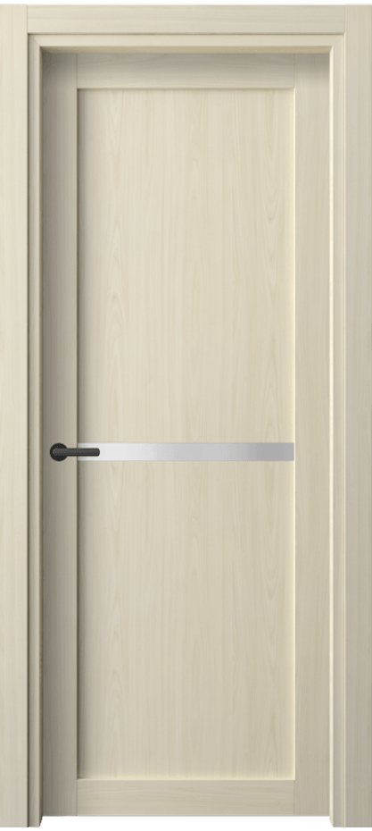 Межкомнатная дверь Нео 2112 Молочный ясень Сатинированное стекло Цена 51100 сом | Volhovec