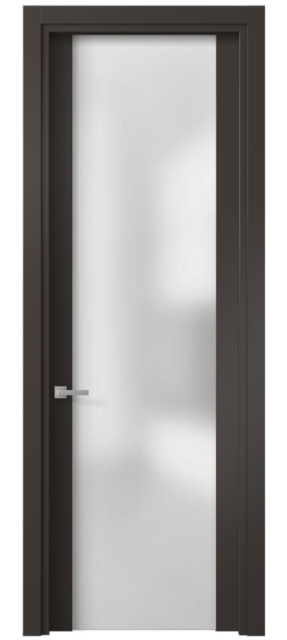 Дверь межкомнатная Planum 4114 Матовый антрацит Сатинированное стекло Гладкий наличник МАН Цена 55699 ₽ Наличники уже входят в базовый комплект. Фабрика дверей Волховец 8 (800) 551 43 19 Межкомнатная дверь Planum 4114 Матовый антрацит Сатинированное стекло Цена 55699 ₽ | Volhovec