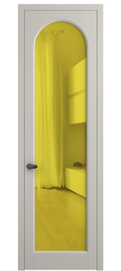 Дверь межкомнатная Палаццо 6804 Матовый облачно-серый Прозрачное жёлтое стекло, триплекс 0536 МОС Цена 141270 сом Наличники уже входят в базовый комплект. Фабрика дверей Волховец 8 (800) 551 43 19 Межкомнатная дверь Палаццо 6804 Матовый облачно-серый Прозрачное жёлтое стекло, триплекс Цена 141270 сом | Volhovec