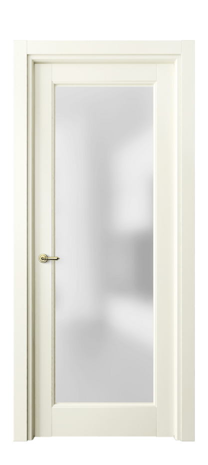 Межкомнатная дверь Тоскана Литера 6300 Матовый молочно-белый Сатинированное стекло Цена 134390 сом | Volhovec
