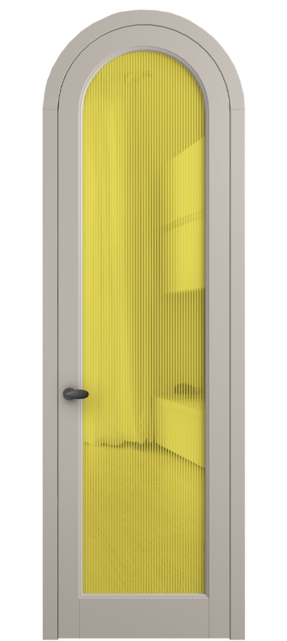 Дверь межкомнатная Палаццо 6814 Матовый светло-бежевый Рифлёное желтое стекло "Дюна", триплекс 0536R МСБЖ Цена 26625340 so'm Наличники уже входят в базовый комплект. Фабрика дверей Волховец 8 (800) 551 43 19 Межкомнатная дверь Палаццо 6814 Матовый светло-бежевый Рифлёное желтое стекло "Дюна", триплекс Цена 26625340 so'm | Volhovec