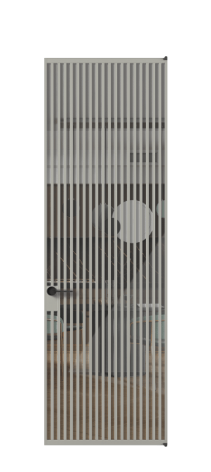 Алюминиевая дверь АЛПЛ040.06 Алюминий нейтральный серый Рефлективное прозрачное стекло "Stopsol", калёное. Без короба АНСР Цена 339090 Стоимость комплекта двери включает:
1. Полотно (600/650/700/750/800/850/900/950*2000-2400 мм).
2. Короб
3. Комплект фурнитуры (2 торцевые петли и магнитный замок с ответной планкой). Фабрика дверей Волховец 8 (800) 551 43 19 Алюминиевая дверь АЛПЛ040.06 Алюминий нейтральный серый Рефлективное прозрачное стекло "Stopsol", калёное Цена 339090 | Volhovec