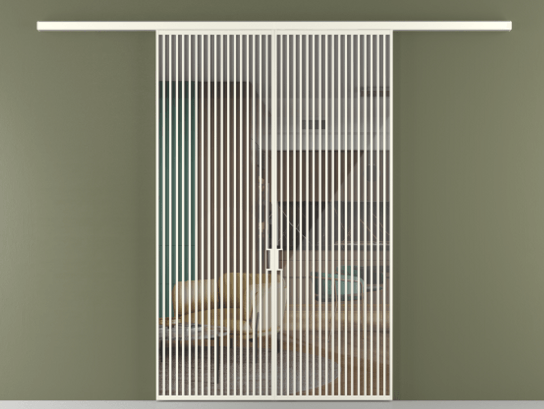 Перегородка Формато вдоль стены 2 створки АЛПР 040.06 Алюминий жемчужный Рефлективное прозрачное стекло "Стопсол", калёное. Цена 647920 сом 1. Полотно 2 шт. (800/2100 мм)
2. Комплект установки раздвижной системы
3. Базовый комплект фурнитуры
4.Ручка Рондо. Фабрика дверей Волховец 8 (800) 551 43 19 Перегородка Формато вдоль стены 2 створки АЛПР 040.06 Алюминий жемчужный Рефлективное прозрачное стекло "Стопсол", калёное Цена 647920 сом | Volhovec