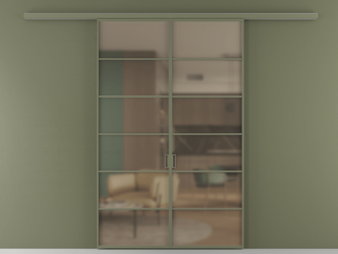 Перегородка Formato вдоль стены 2 створки АЛПР 040.04 Алюминий оливковый тёмный Сатинированное бронзовое стекло, триплекс. Цена 361960 сом 1. Полотно 2 шт. (800/2100 мм)
2. Комплект установки раздвижной системы
3. Базовый комплект фурнитуры
4.Ручка RONDO
. Фабрика дверей Волховец 8 (800) 551 43 19 Перегородка Formato вдоль стены 2 створки АЛПР 040.04 Алюминий оливковый тёмный Сатинированное бронзовое стекло, триплекс Цена 361960 сом | Volhovec