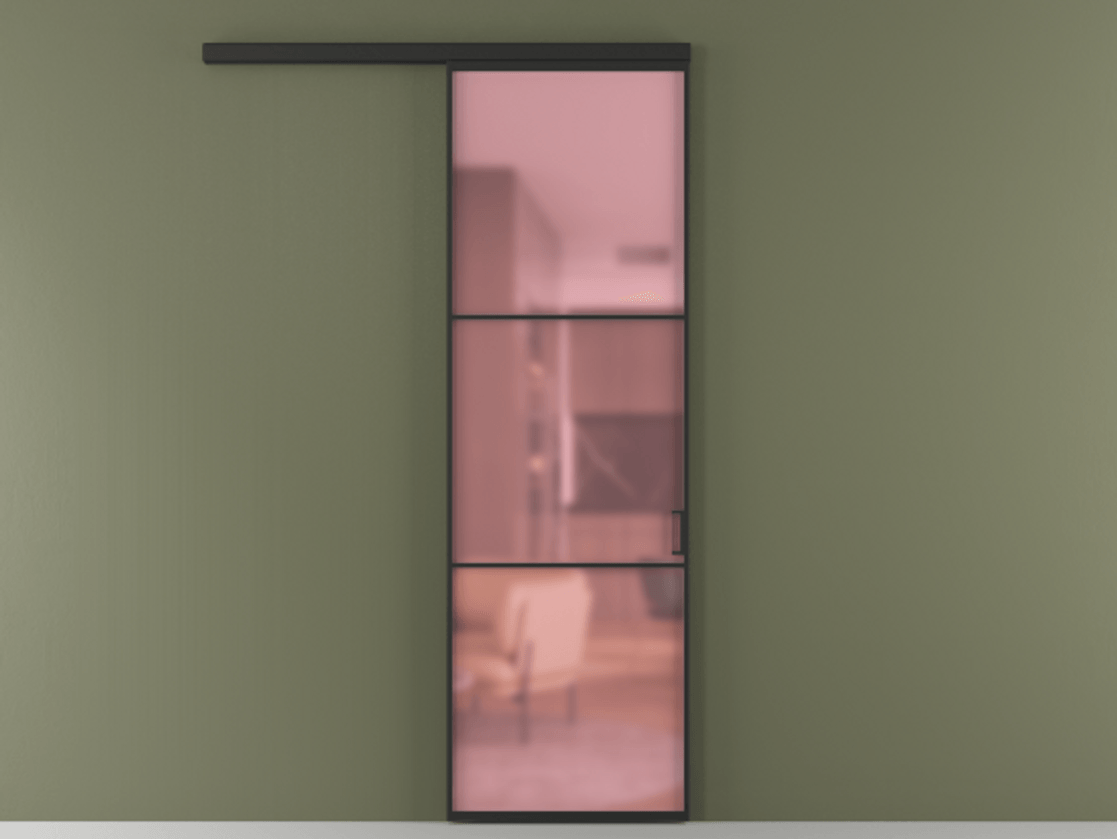 Перегородка Formato вдоль стены 1 створка АЛПР 040.03 Алюминий Черный Сатинированное розовое стекло, триплекс. Скрытый короб ЧЕР Цена 148370 сом 1. Полотно (800/2100 мм)
2. Комплект установки раздвижной системы
3. Базовый комплект фурнитуры
4.Ручка RONDO
. Фабрика дверей Волховец 8 (800) 551 43 19 Перегородка Formato вдоль стены 1 створка АЛПР 040.03 Алюминий Черный Сатинированное розовое стекло, триплекс Цена 148370 сом | Volhovec