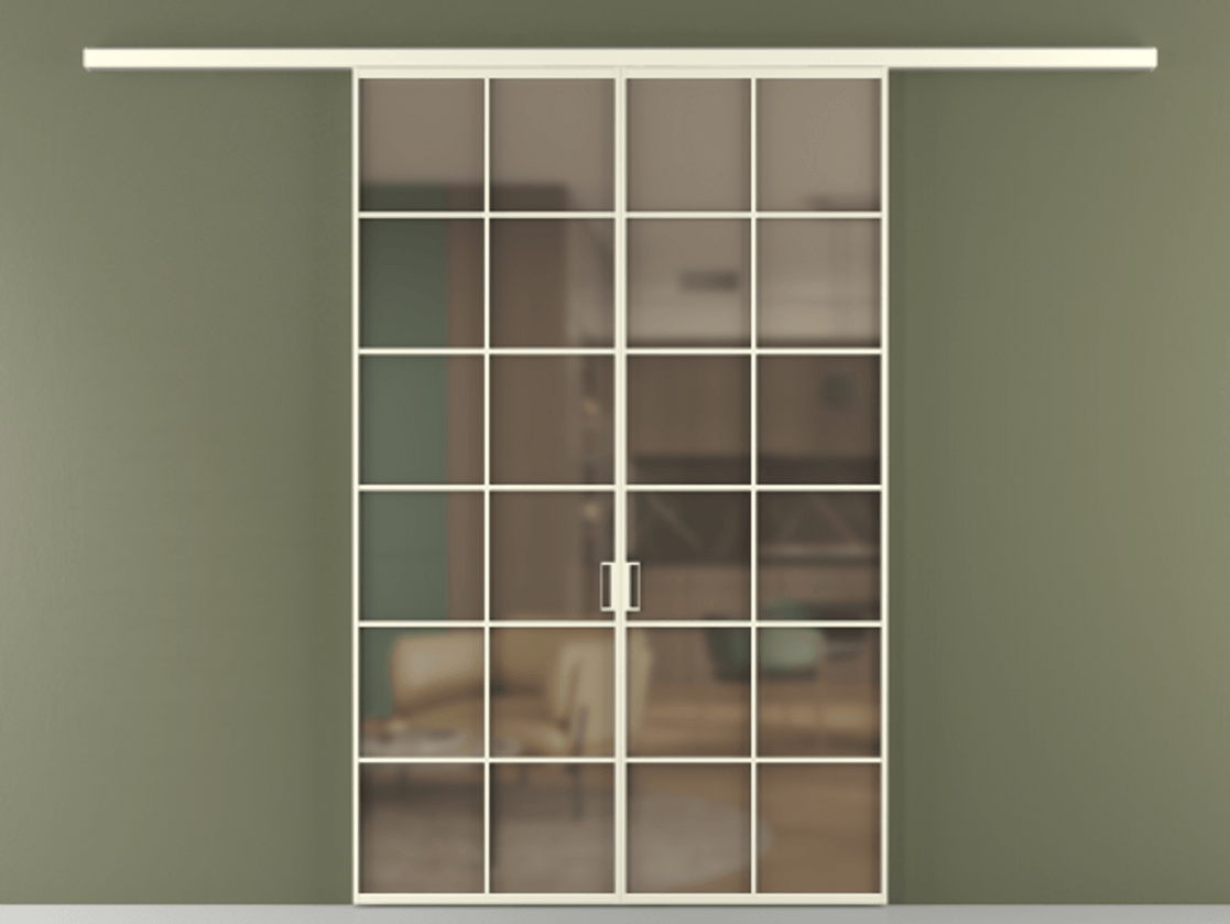 Перегородка Formato вдоль стены 2 створки АЛПР 040.05 Алюминий молочно-белый Сатинированное бронзовое стекло, триплекс. Цена 361960 сом 1. Полотно 2 шт. (800/2100 мм)
2. Комплект установки раздвижной системы
3. Базовый комплект фурнитуры
4.Ручка RONDO
. Фабрика дверей Волховец 8 (800) 551 43 19 Перегородка Formato вдоль стены 2 створки АЛПР 040.05 Алюминий молочно-белый Сатинированное бронзовое стекло, триплекс Цена 361960 сом | Volhovec