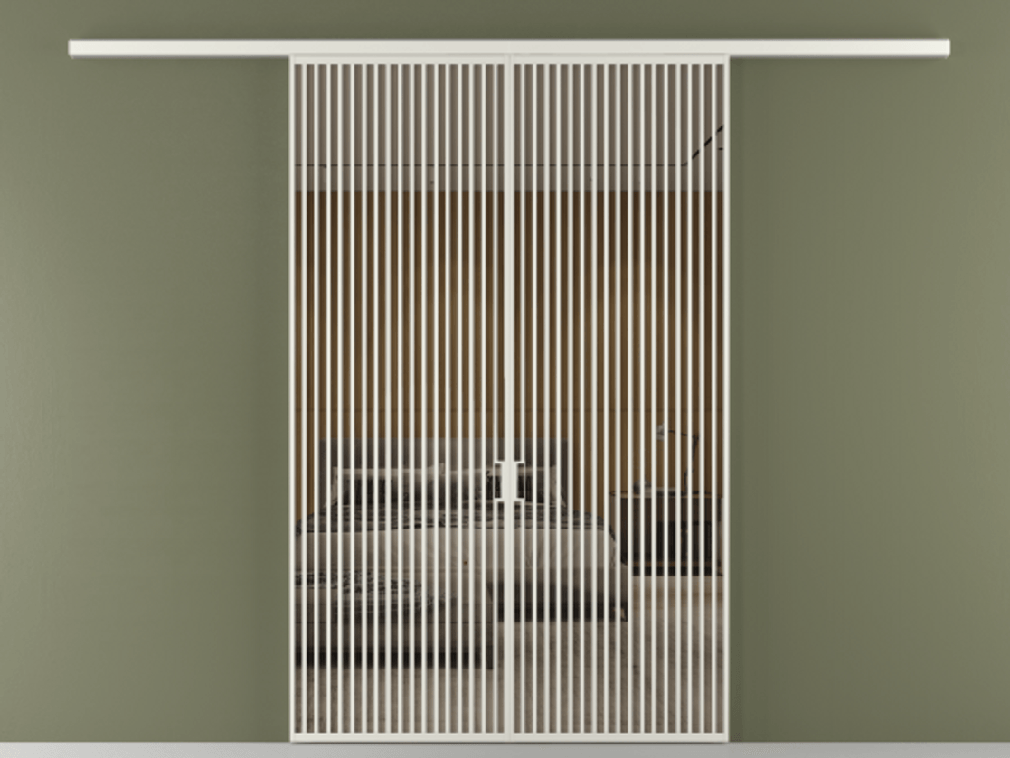 Перегородка Formato вдоль стены 2 створки АЛПР 040.06 Алюминий серый Рефлективное бронзовое стекло "Stopsol", калёное. Цена 647920 сом 1. Полотно 2 шт. (800/2100 мм)
2. Комплект установки раздвижной системы
3. Базовый комплект фурнитуры
4.Ручка RONDO
. Фабрика дверей Волховец 8 (800) 551 43 19 Перегородка Formato вдоль стены 2 створки АЛПР 040.06 Алюминий серый Рефлективное бронзовое стекло "Stopsol", калёное Цена 647920 сом | Volhovec