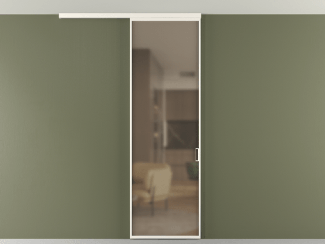 Перегородка Формато вдоль стены на потолок 1 створка АЛПР 040.01 Алюминий пудровый белый Сатинированное бронзовое стекло, триплекс. Цена 134540 сом 1. Полотно 2 шт. (800/2100 мм)
2. Комплект установки раздвижной системы
3. Базовый комплект фурнитуры
4.Ручка Рондо. Фабрика дверей Волховец 8 (800) 551 43 19 Перегородка Формато вдоль стены на потолок 1 створка АЛПР 040.01 Алюминий пудровый белый Сатинированное бронзовое стекло, триплекс Цена 134540 сом | Volhovec