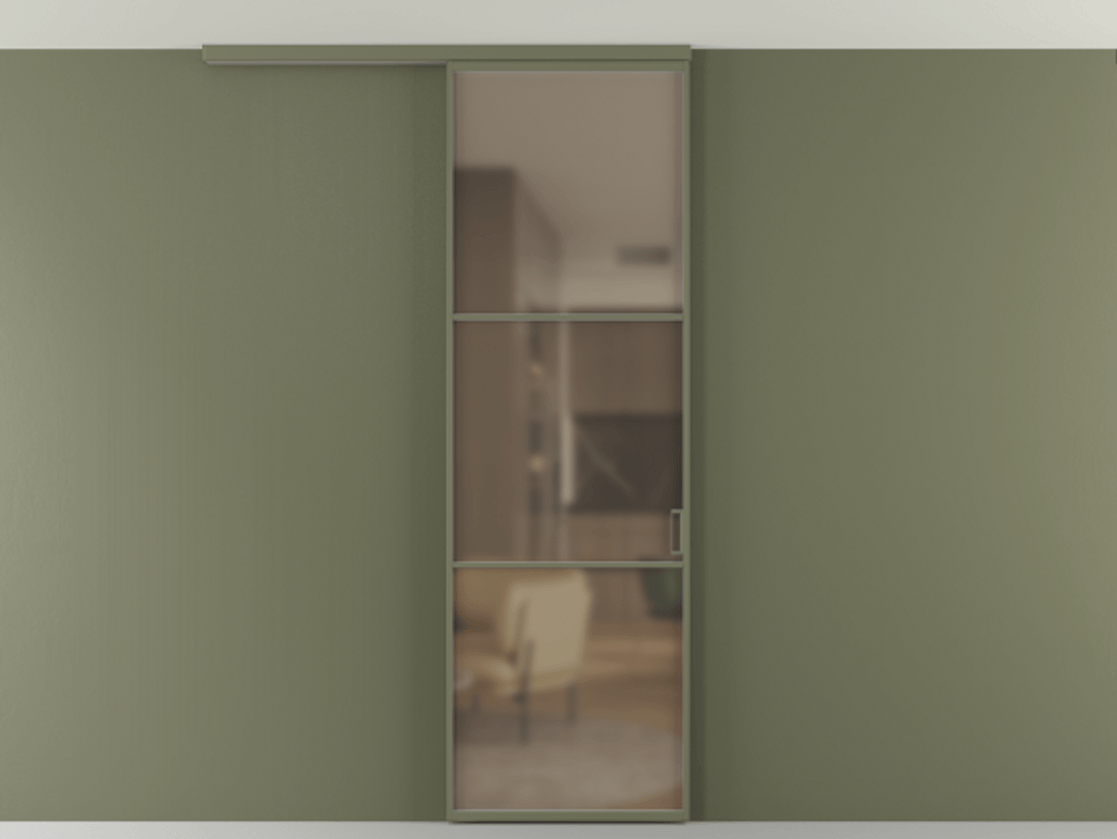 Перегородка Формато вдоль стены на потолок 1 створка АЛПР 040.03 Алюминий оливковый тёмный Сатинированное бронзовое стекло, триплекс. Цена 147040 сом 1. Полотно 2 шт. (800/2100 мм)
2. Комплект установки раздвижной системы
3. Базовый комплект фурнитуры
4.Ручка Рондо. Фабрика дверей Волховец 8 (800) 551 43 19 Перегородка Формато вдоль стены на потолок 1 створка АЛПР 040.03 Алюминий оливковый тёмный Сатинированное бронзовое стекло, триплекс Цена 147040 сом | Volhovec