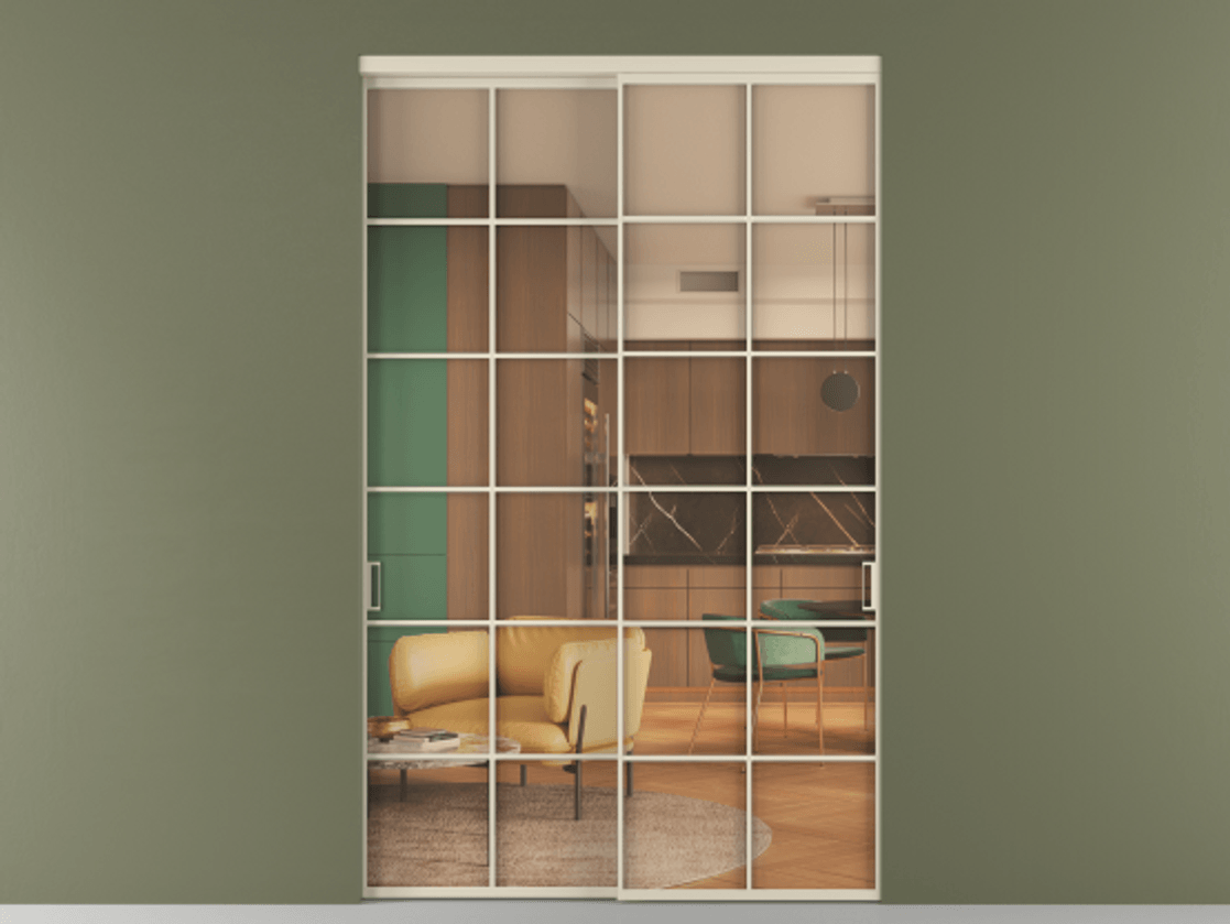 Перегородка Formato внутри проёма 2 створки АЛПР 040.05 Алюминий бежево-серый Прозрачное оранжевое стекло, триплекс. Цена 695820 сом 1. Полотно 2 шт. (800/2100 мм)
2. Комплект установки раздвижной системы
3. Базовый комплект фурнитуры
4.Ручка RONDO. Фабрика дверей Волховец 8 (800) 551 43 19 Перегородка Formato внутри проёма 2 створки АЛПР 040.05 Алюминий бежево-серый Прозрачное оранжевое стекло, триплекс Цена 695820 сом | Volhovec