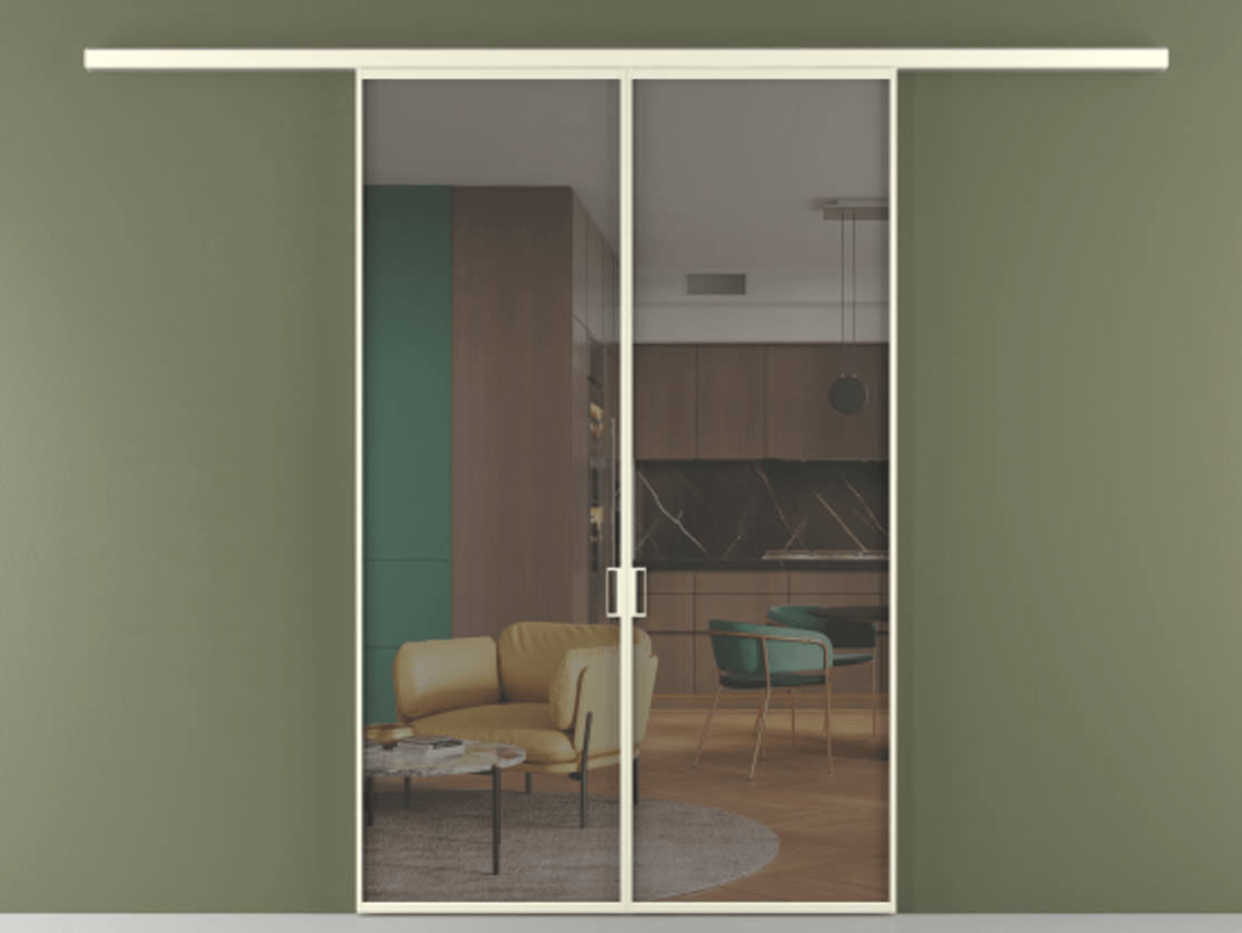 Перегородка Формато вдоль стены 2 створки АЛПР 040.01 Алюминий молочно-белый Прозрачное серое стекло, триплекс. Цена 272780 сом 1. Полотно 2 шт. (800/2100 мм)
2. Комплект установки раздвижной системы
3. Базовый комплект фурнитуры
4.Ручка Рондо. Фабрика дверей Волховец 8 (800) 551 43 19 Перегородка Формато вдоль стены 2 створки АЛПР 040.01 Алюминий молочно-белый Прозрачное серое стекло, триплекс Цена 272780 сом | Volhovec