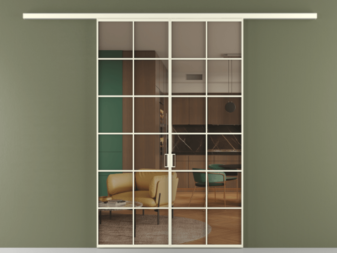 Перегородка Formato вдоль стены 2 створки АЛПР 040.05 Алюминий молочно-белый Прозрачное бронзовое стекло, триплекс. Цена 361960 сом 1. Полотно 2 шт. (800/2100 мм)
2. Комплект установки раздвижной системы
3. Базовый комплект фурнитуры
4.Ручка RONDO
. Фабрика дверей Волховец 8 (800) 551 43 19 Перегородка Formato вдоль стены 2 створки АЛПР 040.05 Алюминий молочно-белый Прозрачное бронзовое стекло, триплекс Цена 361960 сом | Volhovec