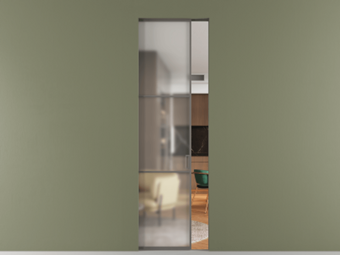 Перегородка Формато скрытый пенал 1 створка АЛПР 040.03 Алюминий классический серый Сатинированное стекло "Мателюкс Кристал Вижн", калёное, матовое, каленое 6 мм. Цена 235550 сом . Фабрика дверей Волховец 8 (800) 551 43 19 Перегородка Формато скрытый пенал 1 створка АЛПР 040.03 Алюминий классический серый Сатинированное стекло "Мателюкс Кристал Вижн", калёное, матовое, каленое 6 мм Цена 235550 сом | Volhovec