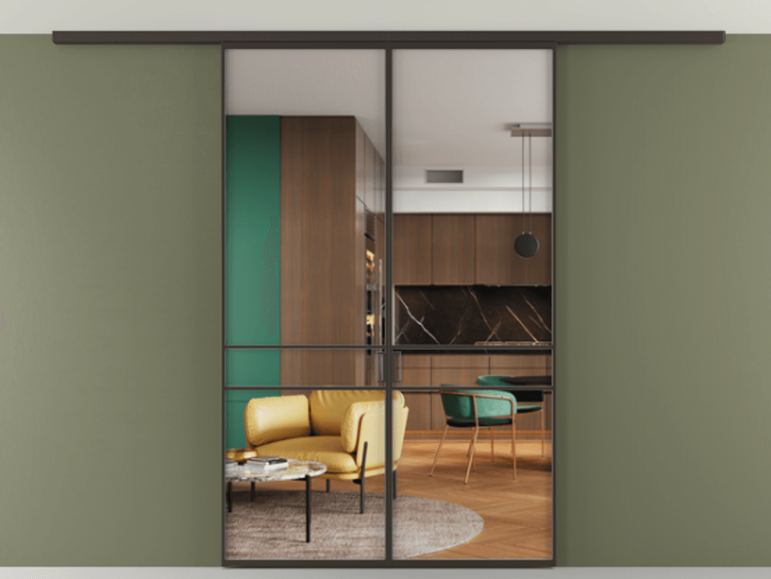 Перегородка Формато вдоль стены на потолок 2 створки АЛПР 040.02 Алюминий антрацит Прозрачное стекло "Кристал Вижн", калёное. Цена 302380 сом 1. Полотно 2 шт. (800/2100 мм)
2. Комплект установки раздвижной системы
3. Базовый комплект фурнитуры
4.Ручка Рондо. Фабрика дверей Волховец 8 (800) 551 43 19 Перегородка Формато вдоль стены на потолок 2 створки АЛПР 040.02 Алюминий антрацит Прозрачное стекло "Кристал Вижн", калёное Цена 302380 сом | Volhovec