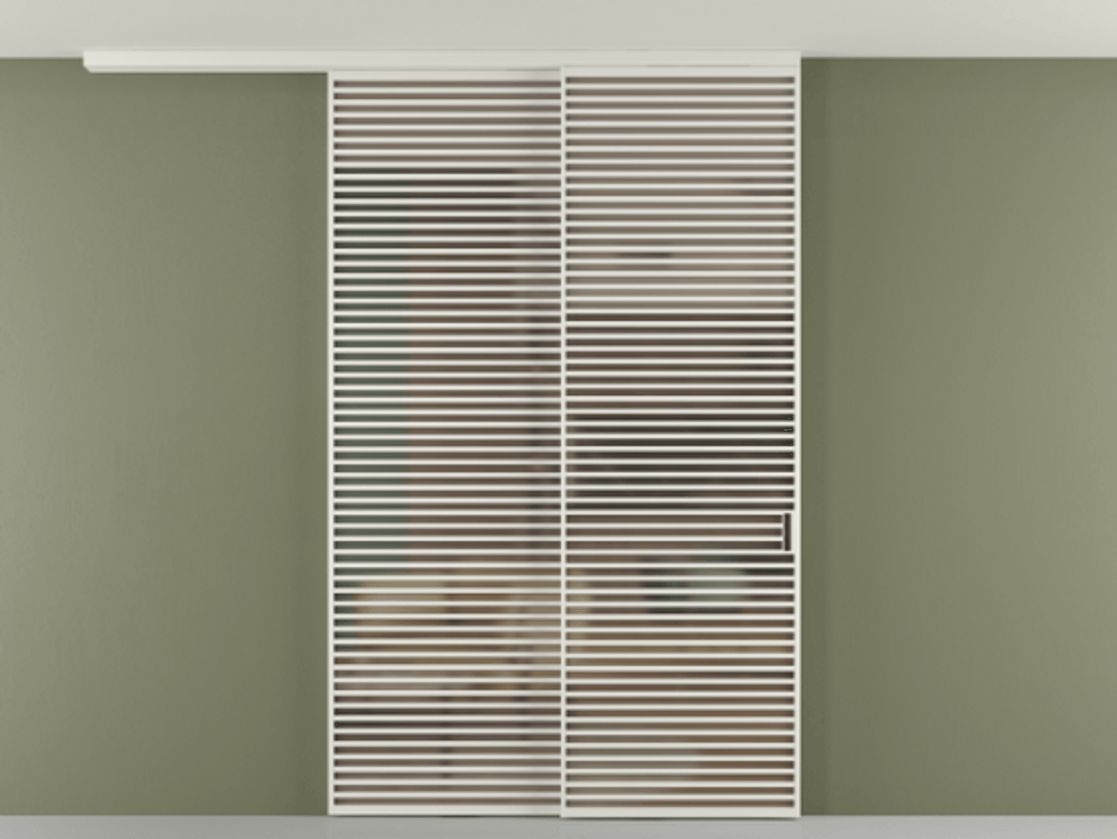 Перегородка Formato вдоль стены на потолок телескопик синхро 2 #VENDORCODE# #FURNISH# #GLASS# Цена #PRICE# #CURRENCY# | Volhovec